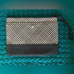 ✨NWOT✨ Lands' End Black and White Checkered Wallet